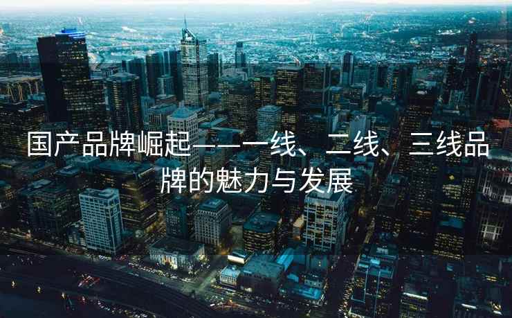 国产品牌崛起——一线、二线、三线品牌的魅力与发展