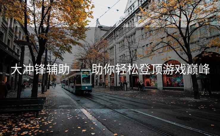 大冲锋辅助——助你轻松登顶游戏巅峰